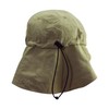 Dorfman Pacific Co. Men's Supplex Flap Fisher Cap, Khaki, One