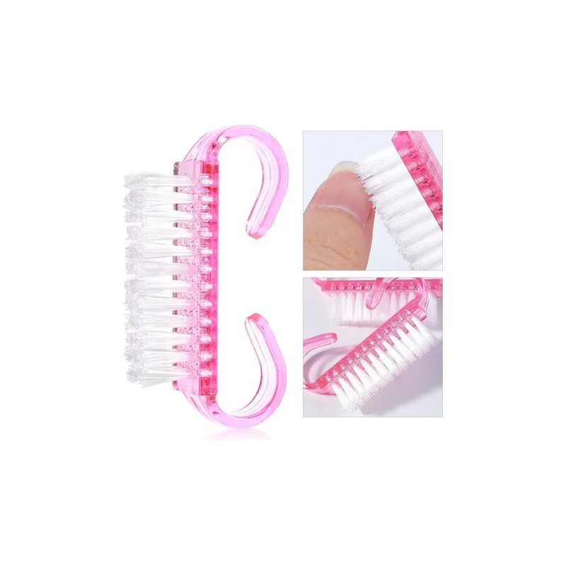 24 Cepillos Para Manicure Elimina Residuos Quita Polvo Uñas