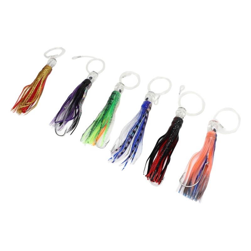 6pcs 25cm Saltwater Trolling Lure Saltwater Casting and Trolling Swimbait
