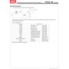 Mean Well USA PCD-25-350A Power Supply; AC-DC; 58V@0.35A; 90-135V In;