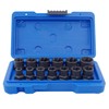 Luckyway 13-Piece Impact Bolt & Nut Remover Set, Nut Extractor
