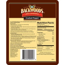 LEM Backwoods Cracked Pepper Jerky Seasoning, 5 Lbs.