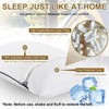 Ivellow Travel Pillow Cooling Camping Pillow for Sleeping Compressible Shredded