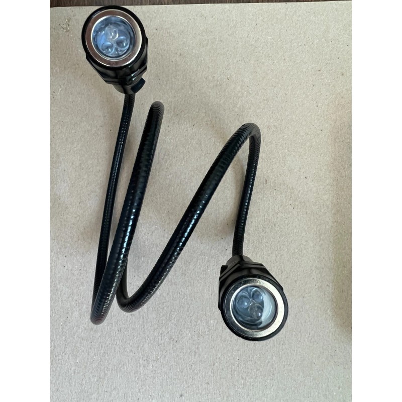 grand innovations Flexible 35" Wrap Dual Head LED Lights, Neck