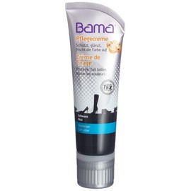 Bama Unisex - Adult Pflegecreme Shoe Polish Smooth Leather Black Schwarz/schwarz Size: Null