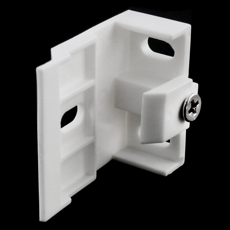 ZZLZX 4PCS Pleated and Cellular Shades Headrail Support Bracket Clip