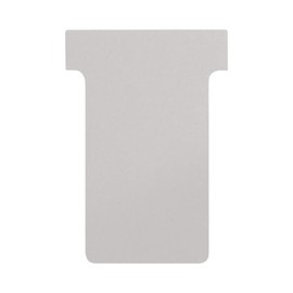 100 x Blank T-Cards for All T-Card System Boards for Individual Labelling, Size M