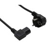 Power cable – Angled Schuko to IEC Angled Left –