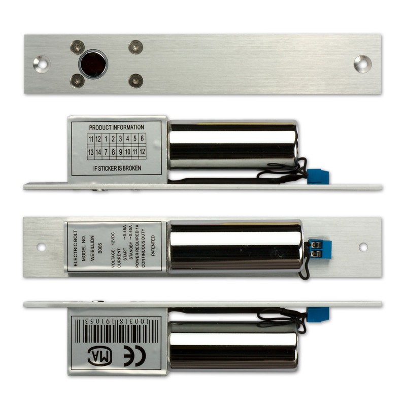 NC DC 12V, ZOTER Electric Drop Bolt Door Lock Deadbolt