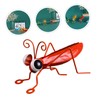 CAXUSD Decorative Figurine Vivid Iron Art Ornament for Outdoor Garden
