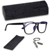 Ziffs Vision® Blue Light Blocking Glasses - Gaming Glasses - Premium Magnetic case & Accessories - Blue Light Glasses Women & Men - British Brand…
