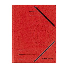 Herlitz A4 Flap File - Red