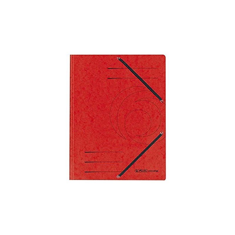 Herlitz A4 Flap File - Red