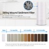 Geekpure 10 Inch String Wound PP Sediment Filter Cartridge for