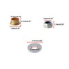 LEDAUT Door Hinge Pin and Bushing Repair Kits for 1999-up