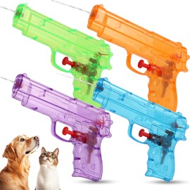 4 Pack Squirt Spray for Cats Dogs Training Squirt for Cats Deterrent Water Spray Pistols for Dogs Pets Training(Assorted Colors)