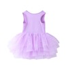 Tutu.kk Little Girls Sparkly Tulle Dress Sleeveless Skirted with Fluffy