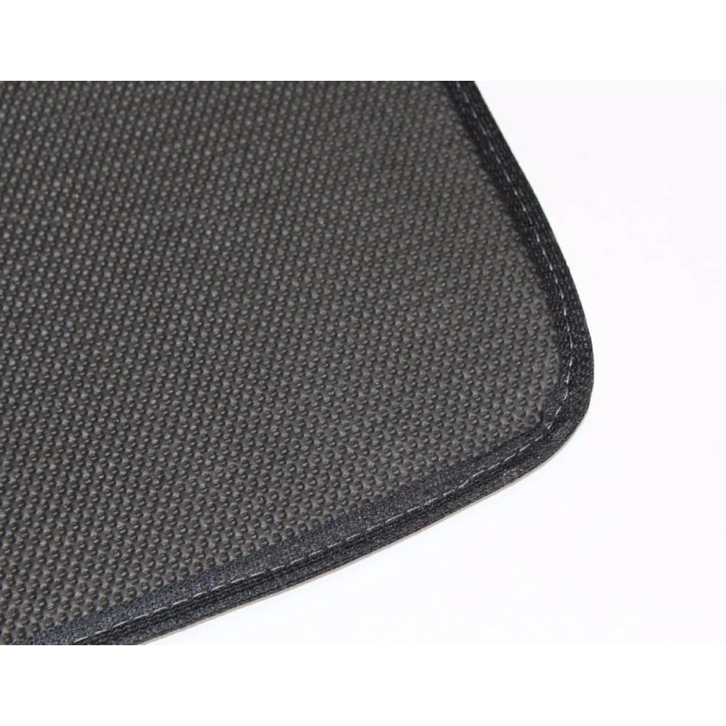 AFM NEW! FLOOR MATS 1984-1996 Corvette With Embroidered Circle Red