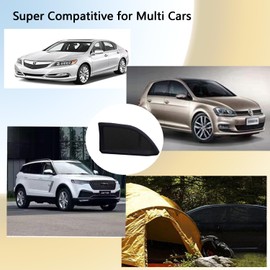 Auto-Sonnenschutz für Kinder, 4 Stück, Auto-Sonnenschutz, Auto Zubehör, Seitenfenster, UV-Schutz, Anti-Mücken, schützt Kinder, für Sonnenblenden von Autos und Seitenfenstern