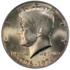 1976 kennedy clad half dollar coin BU