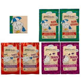 Pack of 6 Dresdner Essenz Care Bath 2 x Stay Healthy + 2 x Dream Good + 2 x Gentle to You (6 x 60 g)