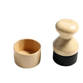 Cutting Board Oil & Wax Applicator with Lid – Cutting Board Oil Applicator & Wax Applicator with Food-Grade Mineral Oil & Beeswax – Mineral Oil Applicator for Cutting Board, Bamboo & Utensils