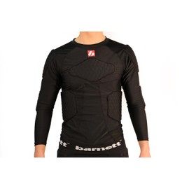 FS-08 Compression T-Shirt with Long Sleeves, 5 Integrated Pieces, for American Football (S)