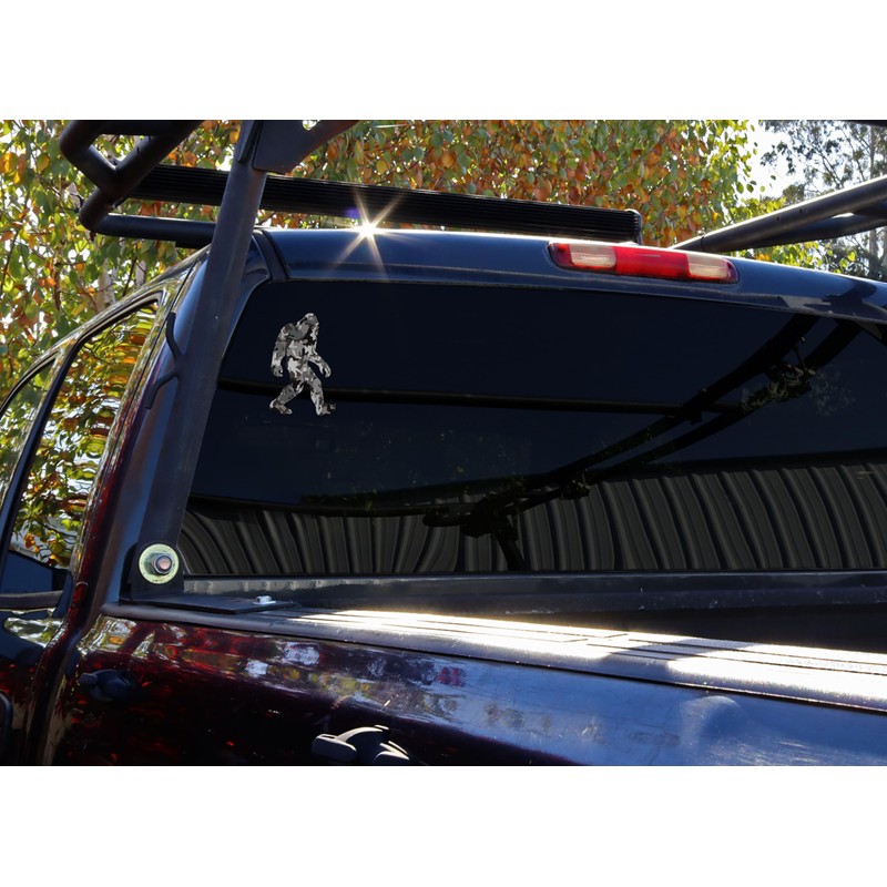 SQUATCH METALWORKS Vinyl Sticker - Sasquatch Decal - Bigfoot Bumper