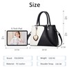 FOLOVEYA Fashion Women's Handbag Elegant Handbag Women with Heart Pendant