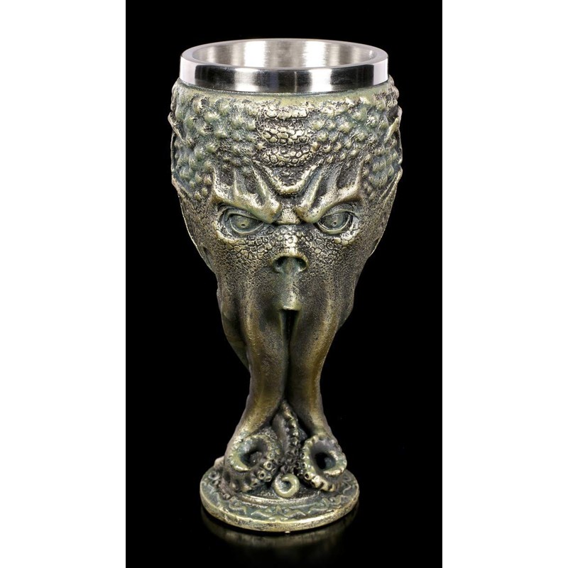 Figuren Shop GmbH Fantasy Drinking Goblet - Cthulhu Decorative Goblet