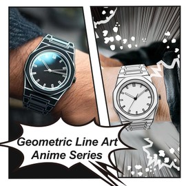 Minimalist Watch for Men Women Sketch Unique Watches Waterproof Watch Cool Watches for Ladies