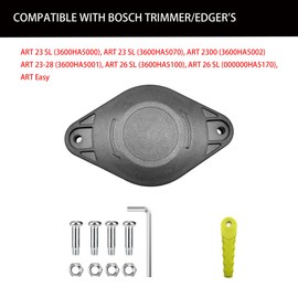 RUIITEN Trimmerkopf kompatibel mit Bosch Trimmer ART 23 SL, ART 2300, ART 23-28, ART 26 SL, ART Easy (1 Trimmerkopf + 12 Klingen + 4 Schrauben-Set)