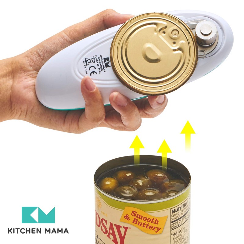 Kitchen Mama Auto Electric Can Opener: Open Your Cans with