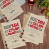 Faux Kraft Nutcracker Holiday Letterhead / 50 Letterhead Sheets /