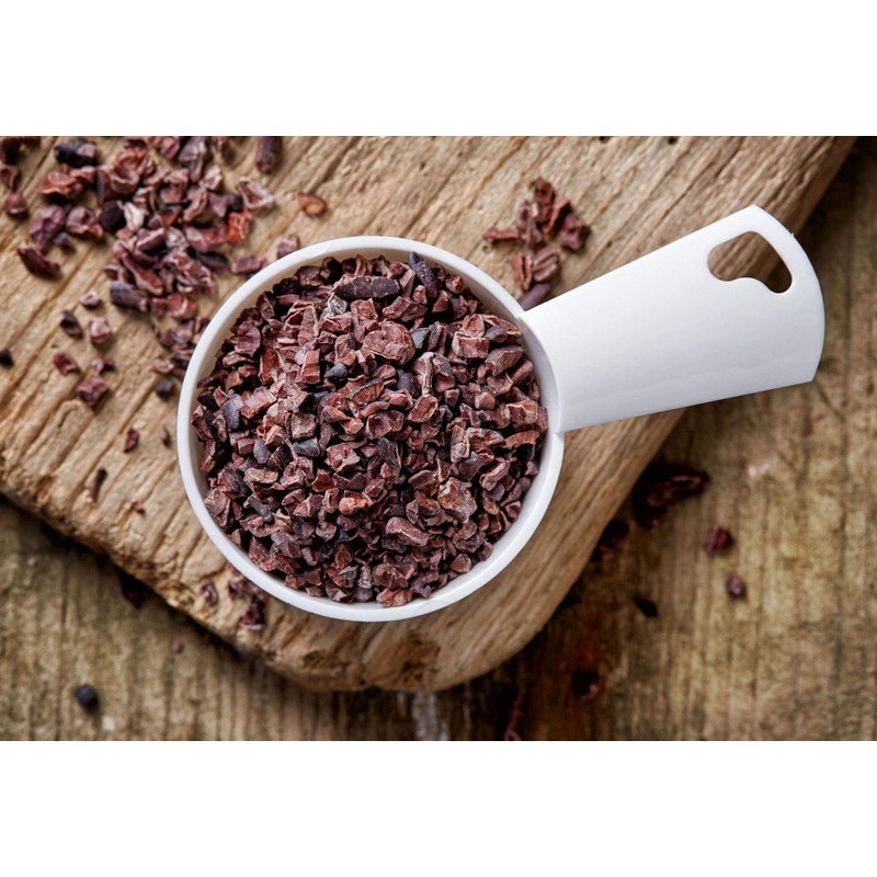 Food to Live Cacao Nibs, 8 Ounces - Raw, Unsweetened,