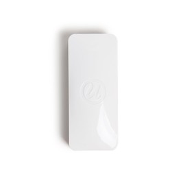 U Brands Borrador magnético lateral para pizarrón de borrado en seco, superficie inferior de fieltro grueso, 2 x 5 x 1 pulgada, blanco