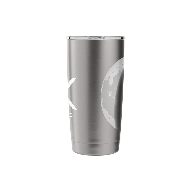 Internet money cryptocurrency Ripple XRP Moon Stainless Steel Insulated Tumbler