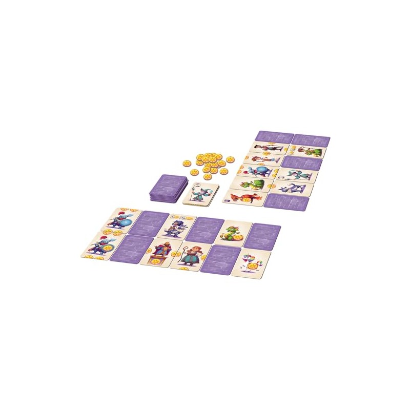 Schmidt Spiele 40680 Hilo, Your Kingdom, Children's Card Game