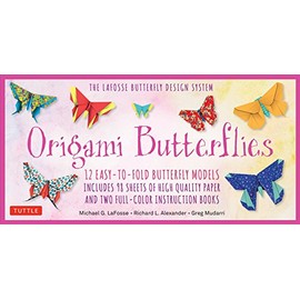 Origami Butterflies Kit: The LaFosse Butterfly Design System - Kit Includes 2 Origami Books, 12 Projects, 98 Origami Papers: Great for Both Kids and Adults