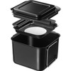 Wahei Freiz RD-0097 Small Oil Pot with Lid, Iron, Fluorine