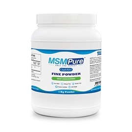 KALA HEALTH - MSMPure Polvo fino de cristales MSM de disolución rápida – MSM fabricado en EE. UU. para la salud de las articulaciones, ap...