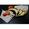 Dexam Set of 3 Organic Fruit & Vegetable Bags