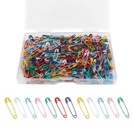 Safety Pins, Colorful Safety Pin,Small Safety Pins, 150PCS Safety Pins,19mm Tiny Safety Pins, Safety Pins Bulk, Mini Safety Pins for Clothes Crafting Sewing Jewelry Making