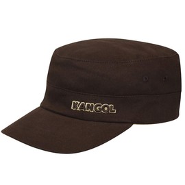Kangol Men's Twill Army Cap - 9720Bc,Brown,Large/X-Large