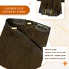 Full Shine Clip in Hair Extensions Sandy Brown Hair Extensions