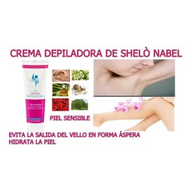 2 Cremas Depiladoras Piel Sensible Sheló Nabel                                                                                                        