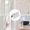 Door Hinge 3 1/2 Inch Interior Door Hinges Satin Nickel