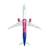 Model Airplane Wizz Air Airbus A321-200 HA-LGA in 1/200 Scale