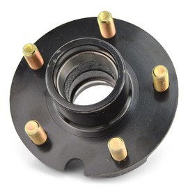 Trailer Short Hub 5 Bolt fits 2k-2.5k lb. axles 1 1/16in Bearings (L44649)