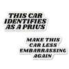 2 Pack Anti Elon Car Magnet, Anti Elon Bumper Magnet,